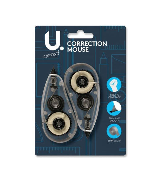 2Pack Correction Mouse with Strong Coverage and Thin Tip