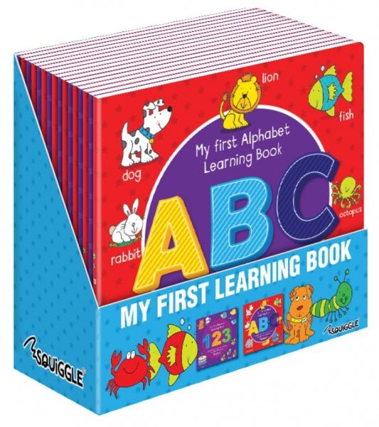 Interactive ABC123 Learning Book for Kids Educational Activity Book
