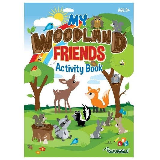 Interactive Woodland Adventure Activity Book for Kids