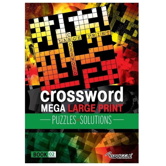 Giant Print Crossword Puzzle Book for Modern Enthusiasts