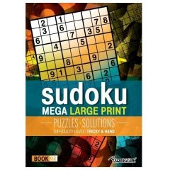 Tricky Hard Mega Large Print Sudoku Book 2