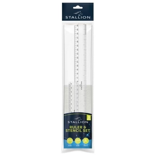 Premium Ruler Stencil Set Versatile Stationery Kit