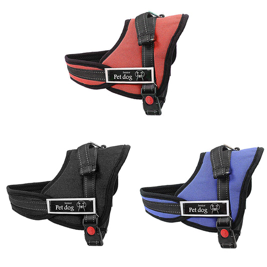 Adjustable Pet Dog Harness Size M Assorted Colors 3035M
