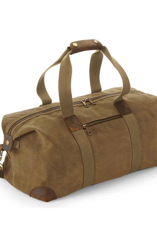 Quadra Heritage Washed Canvas Holdall