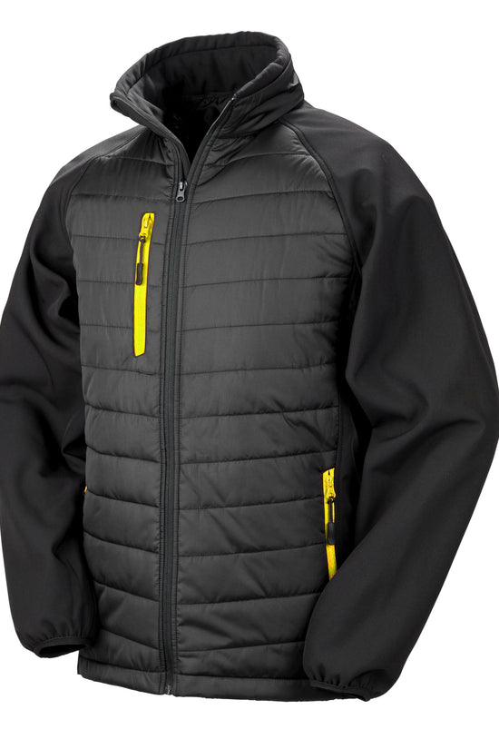 Result Black Compass Softshell Jacket