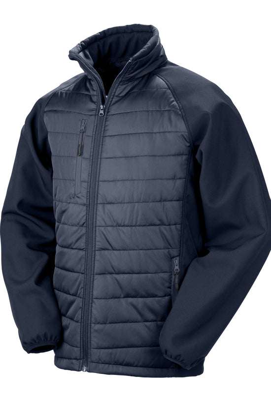 Result Black Compass Softshell Jacket