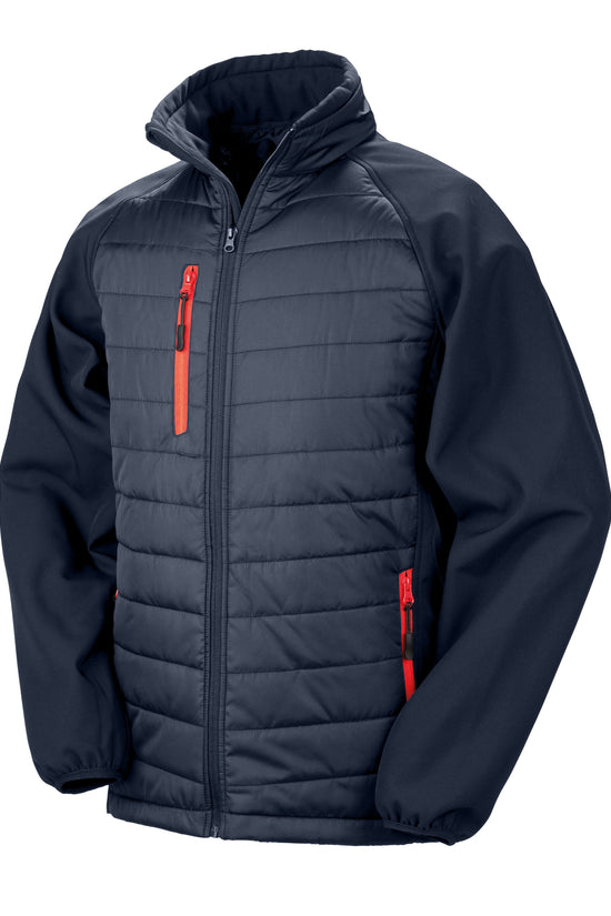 Result Black Compass Softshell Jacket