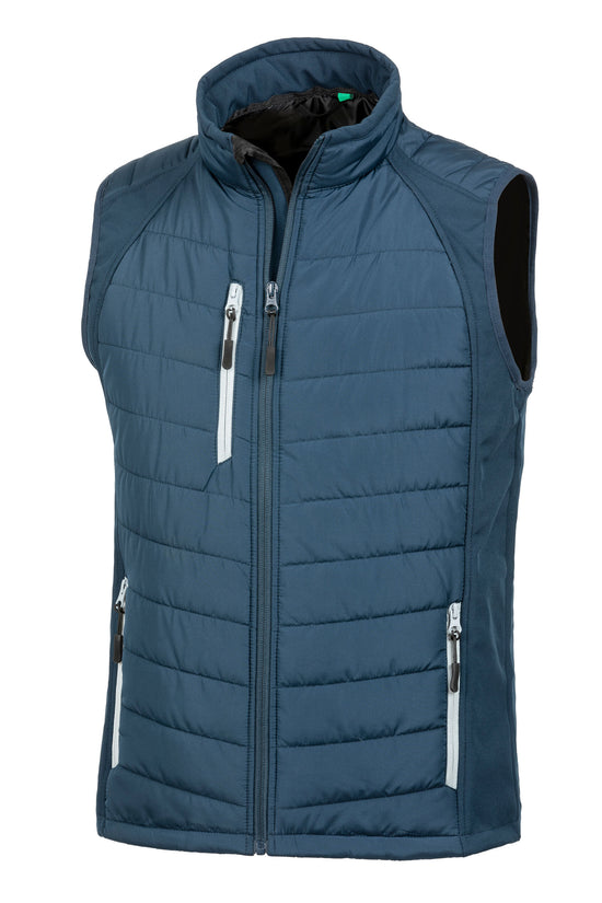 Result Black Compass Softshell Gilet