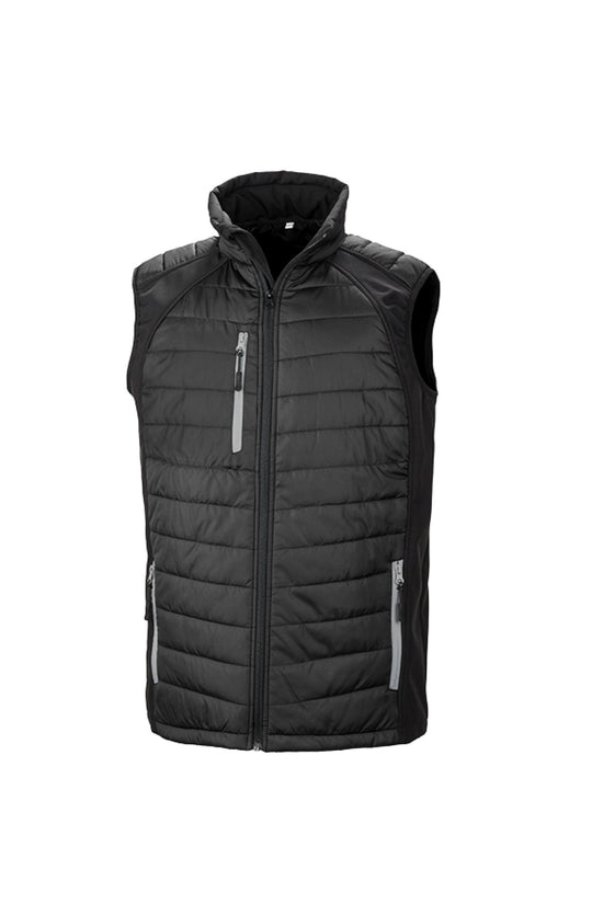 Result Black Compass Softshell Gilet