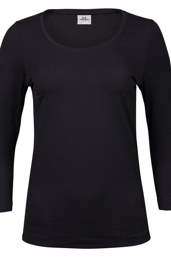 Tee Jays Ladies 3/4 Sleeve Stretch Tee