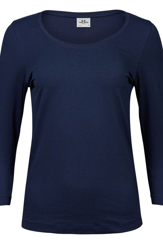 Tee Jays Ladies 3/4 Sleeve Stretch Tee