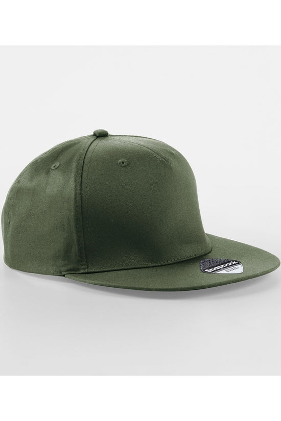 Beechfield 5 panel Snapback Rapper Cap