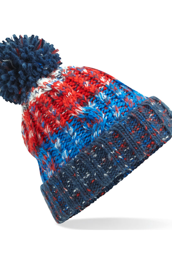 Beechfield Corkscrew Pom Pom Beanie