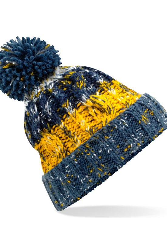 Beechfield Corkscrew Pom Pom Beanie