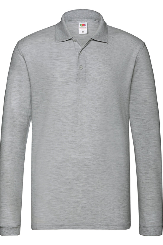 FOTL Mens Premium Long Sleeve Polo