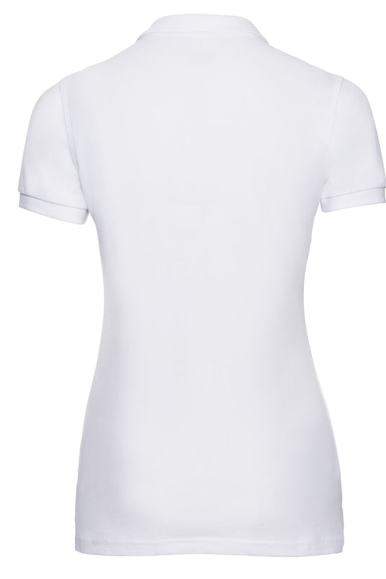 Russell Ladies Fitted Stretch Polo