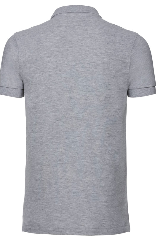 Russell Mens Fitted Stretch Polo