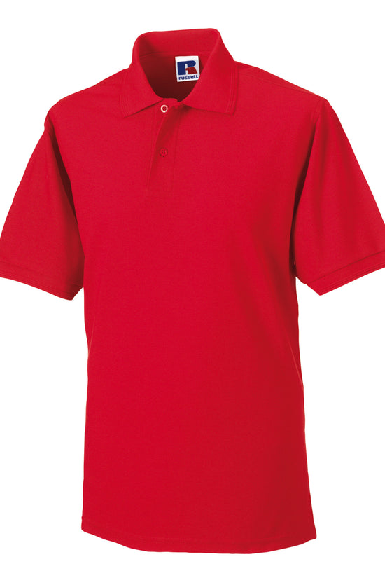 Russell Hardwearing Polycotton Polo
