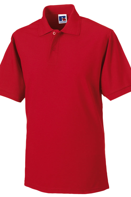 Russell Hardwearing Polycotton Polo