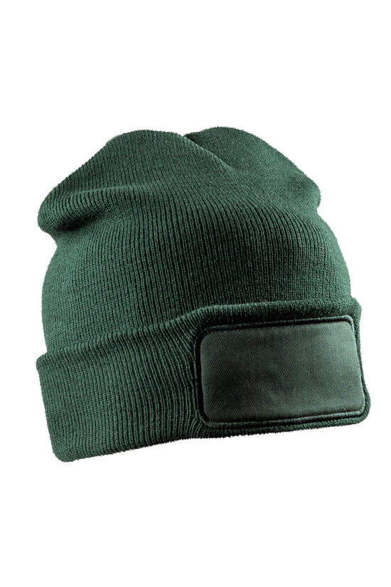 Result Recycled Dble Knit Printer Beanie