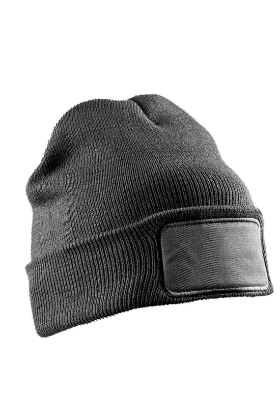 Result Recycled Dble Knit Printer Beanie