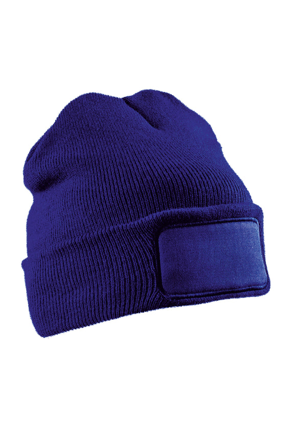 Result Recycled Dble Knit Printer Beanie