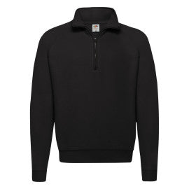 FOTL Mens Classic Zip Neck Sweat