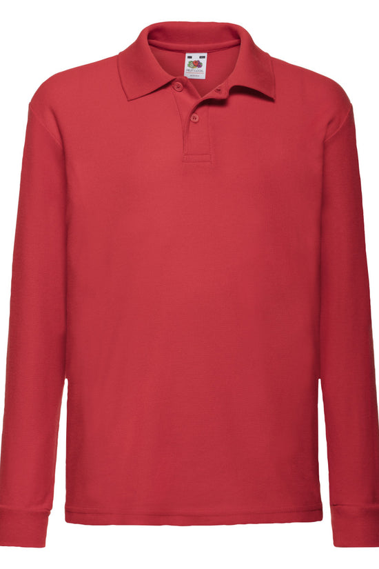 FOTL Kids 65/35 Long Sleeve Polo