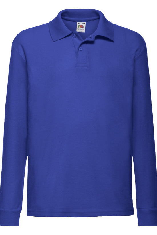FOTL Kids 65/35 Long Sleeve Polo