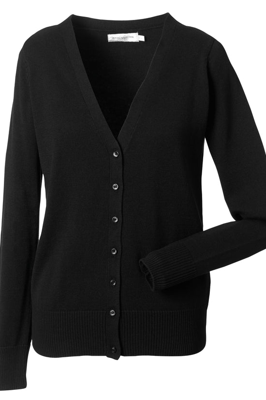 Russell Collection Ladies VNeck Cardigan