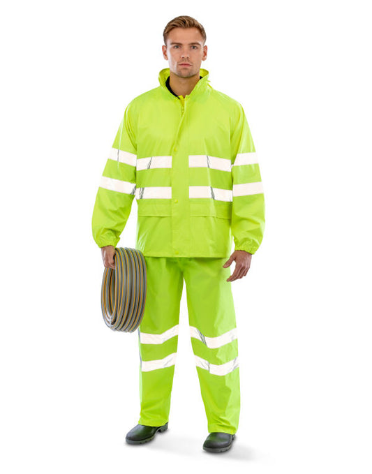 Result Safeguard Hi Vis Waterproof Suit