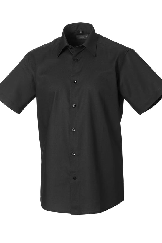 Russell Collection Mens SS Tailor Oxford