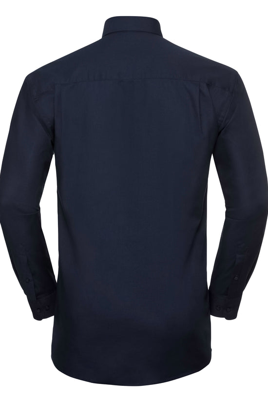Russell Collection Men LS Classic Oxford