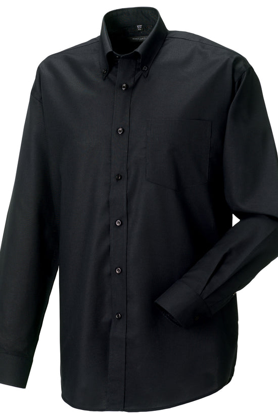 Russell Collection Men LS Classic Oxford