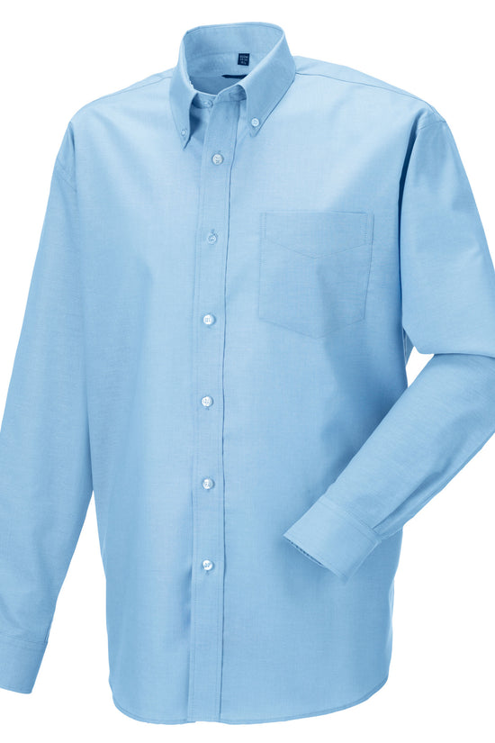 Russell Collection Men LS Classic Oxford
