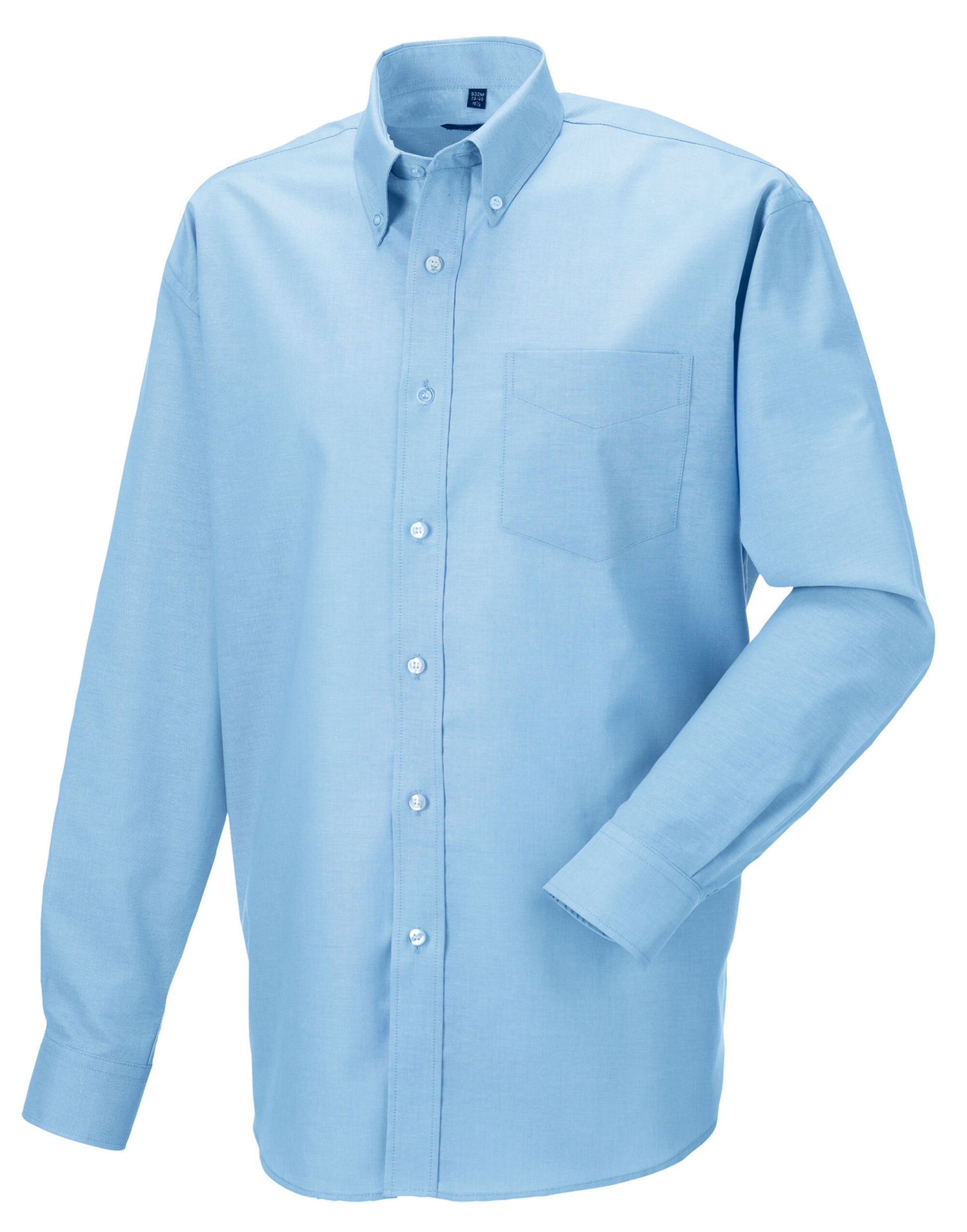 Russell Collection Men LS Classic Oxford