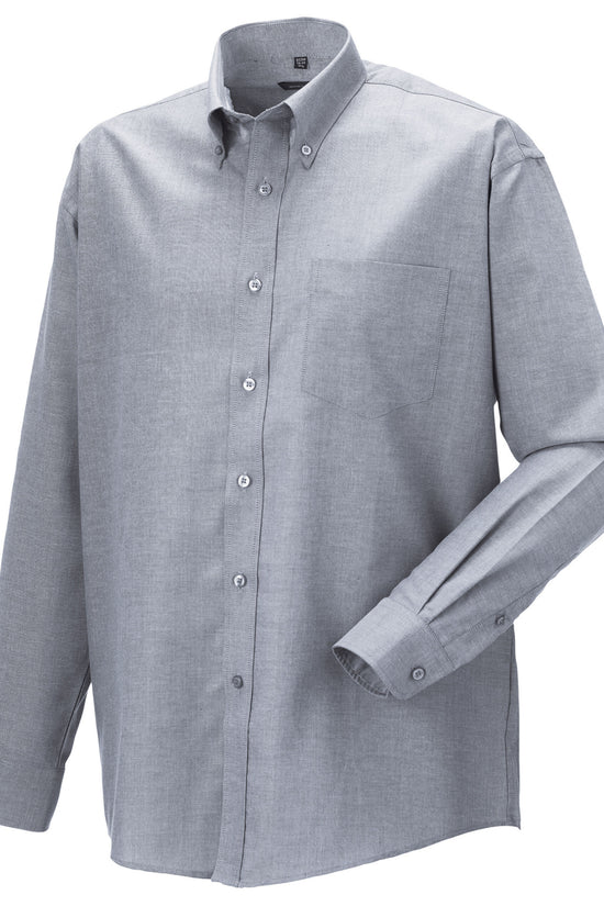 Russell Collection Men LS Classic Oxford