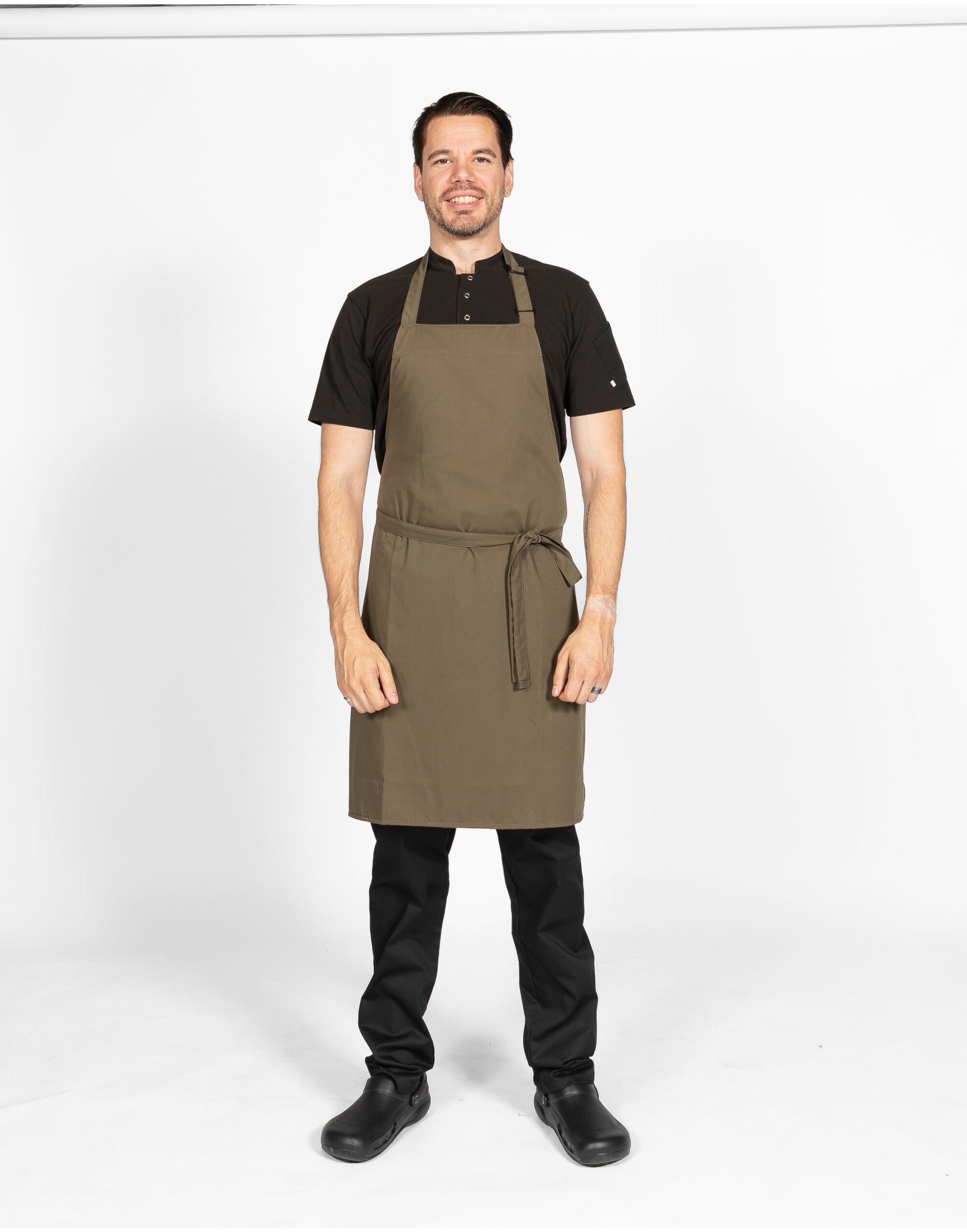 Dennys Multi-Coloured Bib Apron