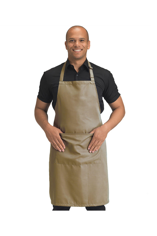 Dennys Recycled Bib Apron With Pocket