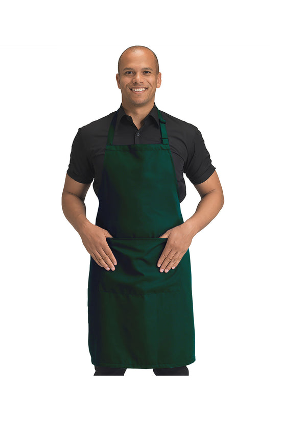 Dennys Recycled Bib Apron With Pocket