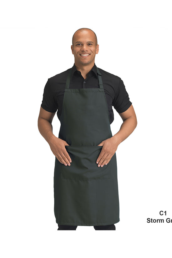 Dennys Recycled Bib Apron With Pocket
