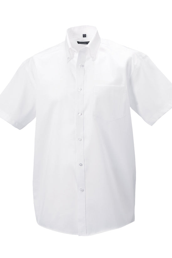 Russell Collection Mens SS NonIron Shirt