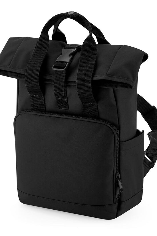 Bagbase Mini Recycled Roll Top Backpack