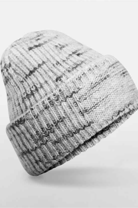 Beechfield Chunky Knitted Patch Beanie