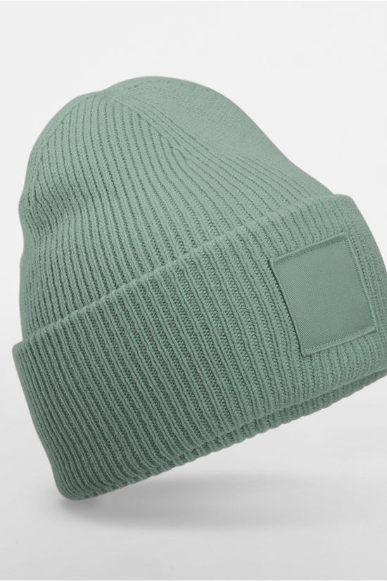 Beechfield Deep Cuff Tonal Patch Beanie