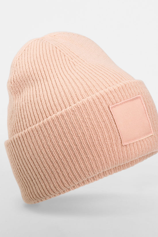 Beechfield Deep Cuff Tonal Patch Beanie