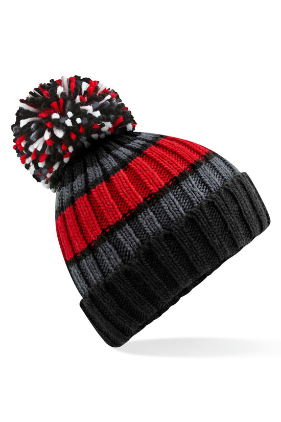 Beechfield Hygge Striped Beanie