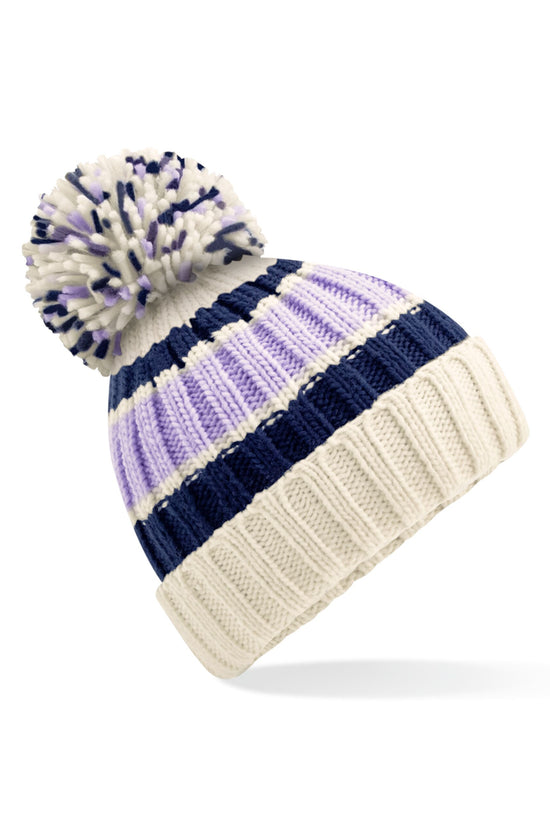 Beechfield Hygge Striped Beanie