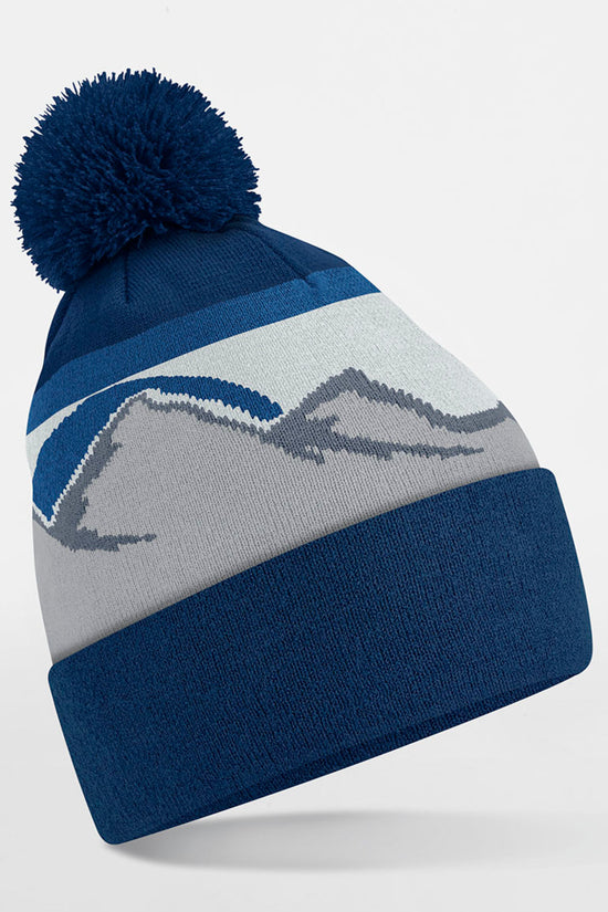 Beechfield Mountain Peaks Pom Pom Beanie