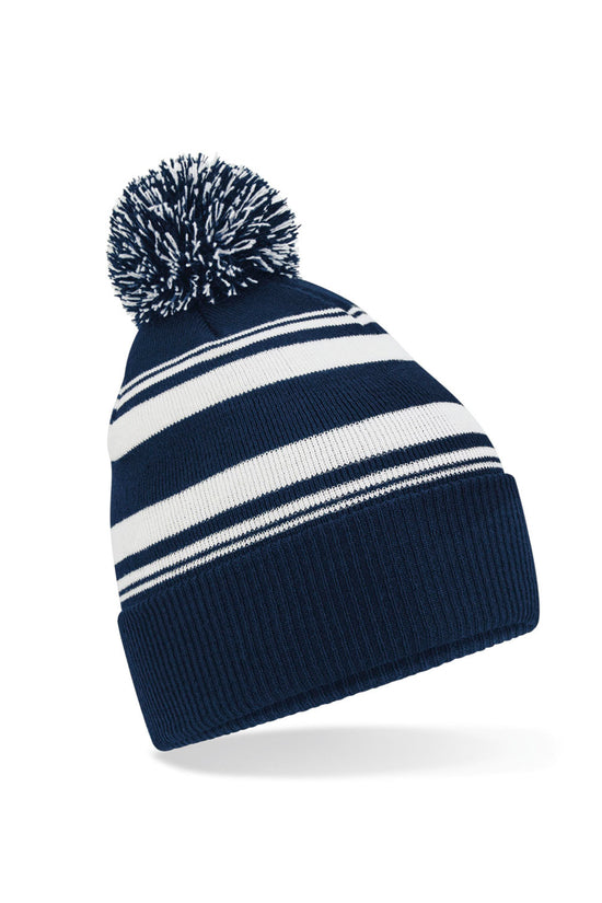 Beechfield Striped Fan Beanie
